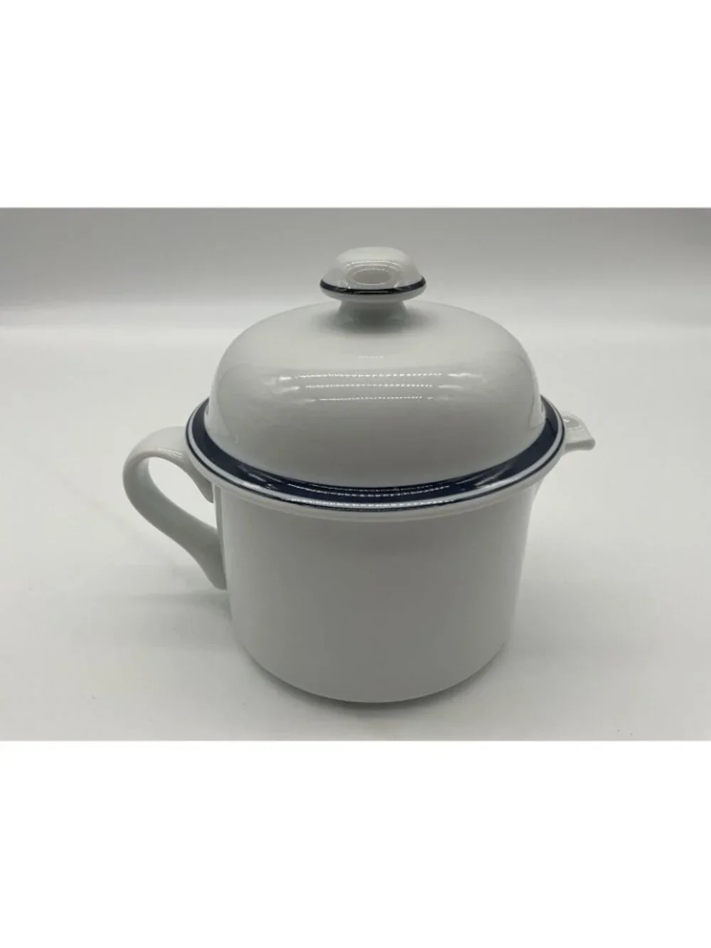 Dansk Bistro VTG Christianshaven White Creamer and Sugar Bowl Set Made  Portugal